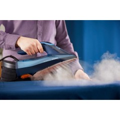 Philips Azur 8000 Series DST8020 Steam Iron 3000W - Efficient Blue and Purple Design for Effortless Ironing